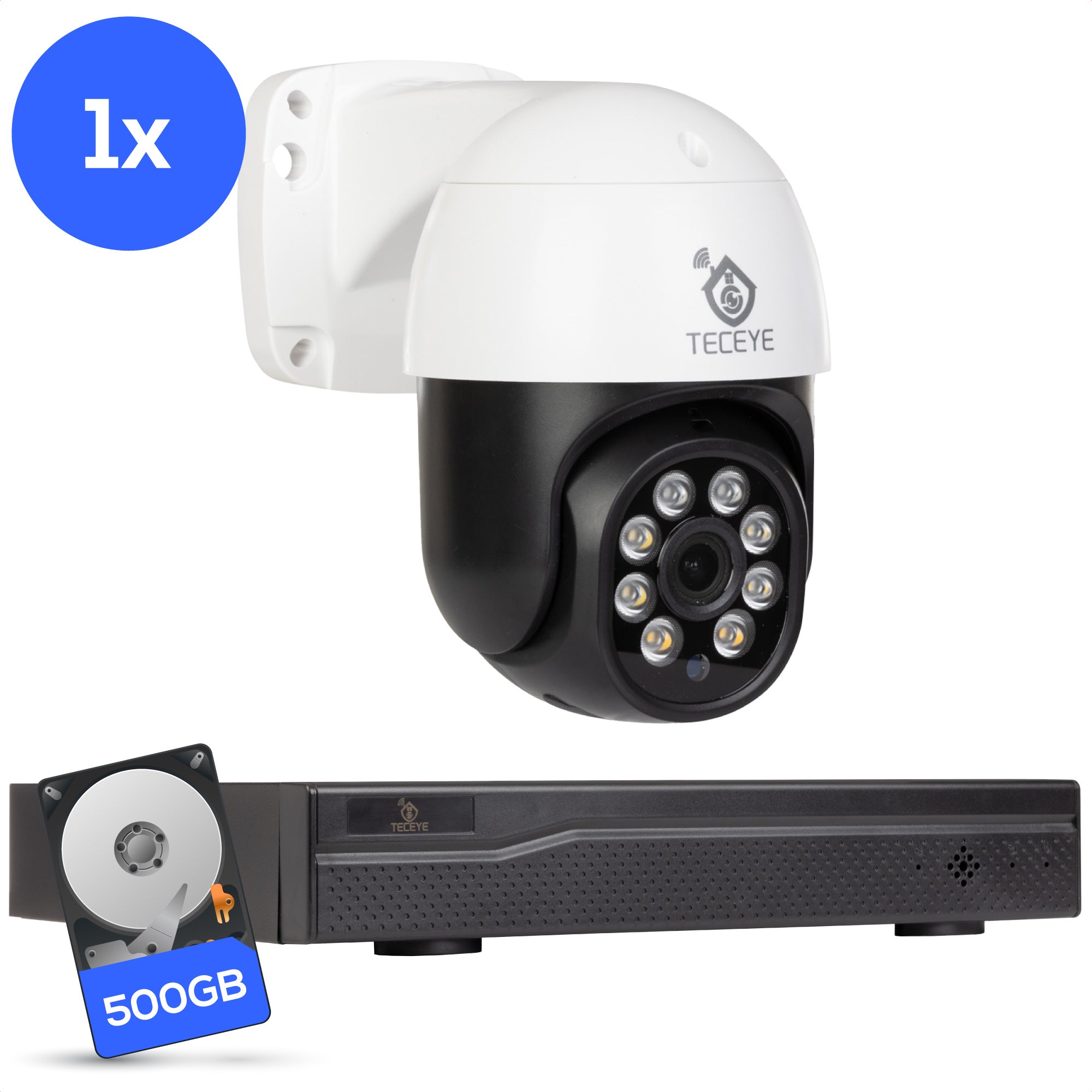 Teceye Poe Camera Systeem PTZ