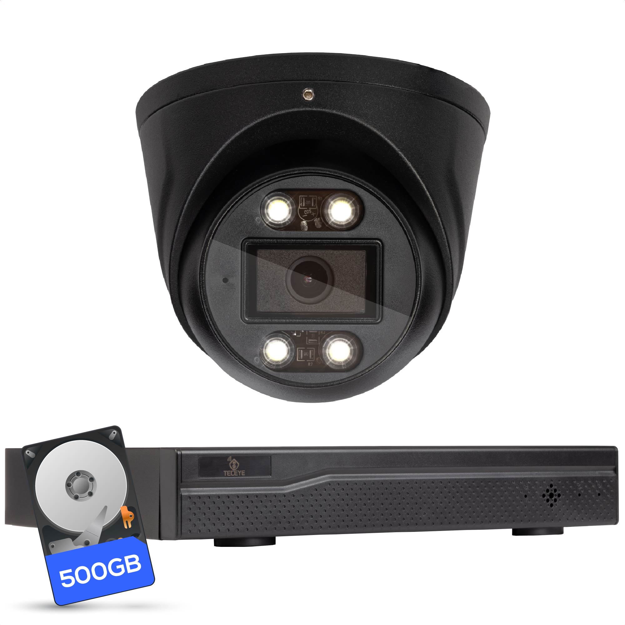 Bewakingscamera set 4 x Dome camera – 4MP 2K HD – Draadloos | Ricon Beveiliging Bewakingscamera set 4 x Dome camera – 4MP 2K HD – Draadloos | Ricon Beveiliging