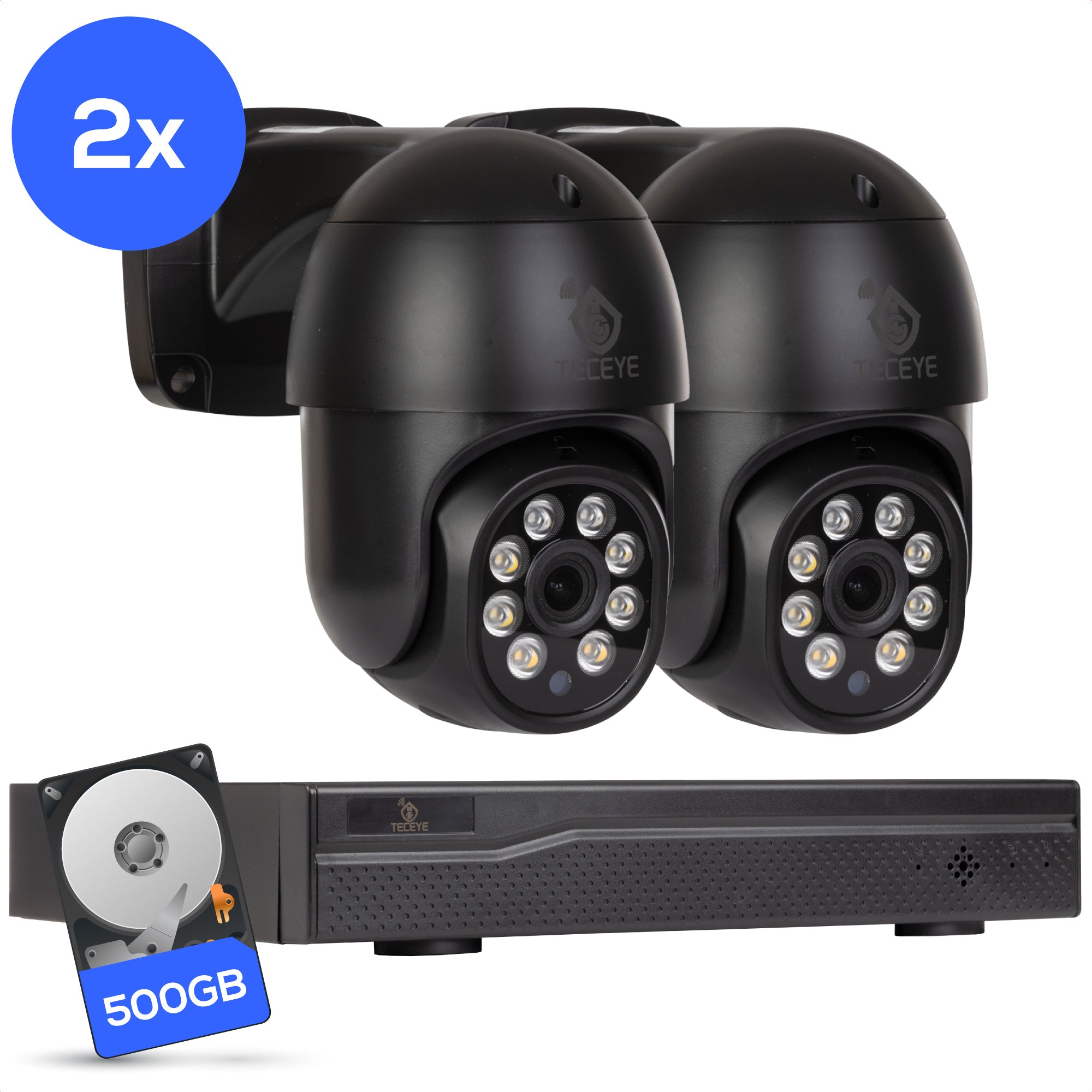 Teceye Poe Camera Systeem PTZ