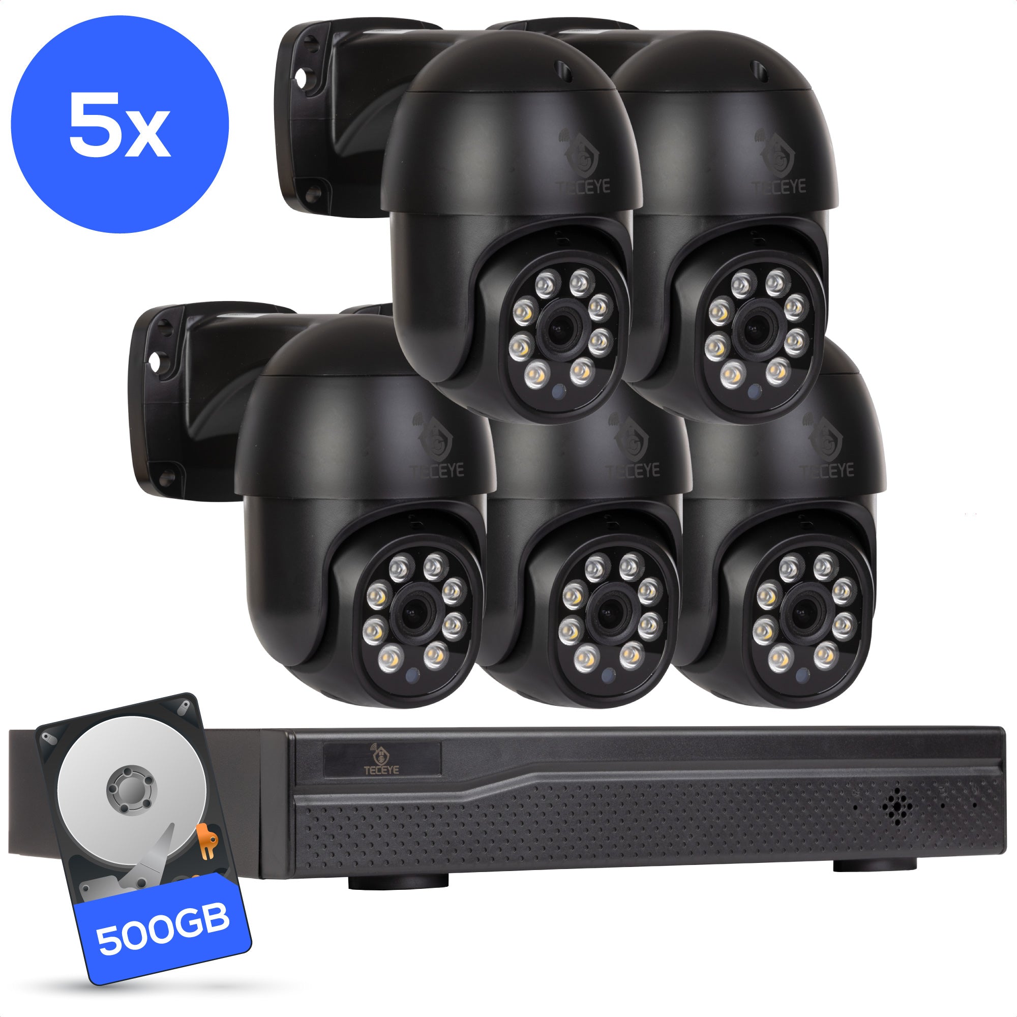 Teceye Poe Camera Systeem PTZ