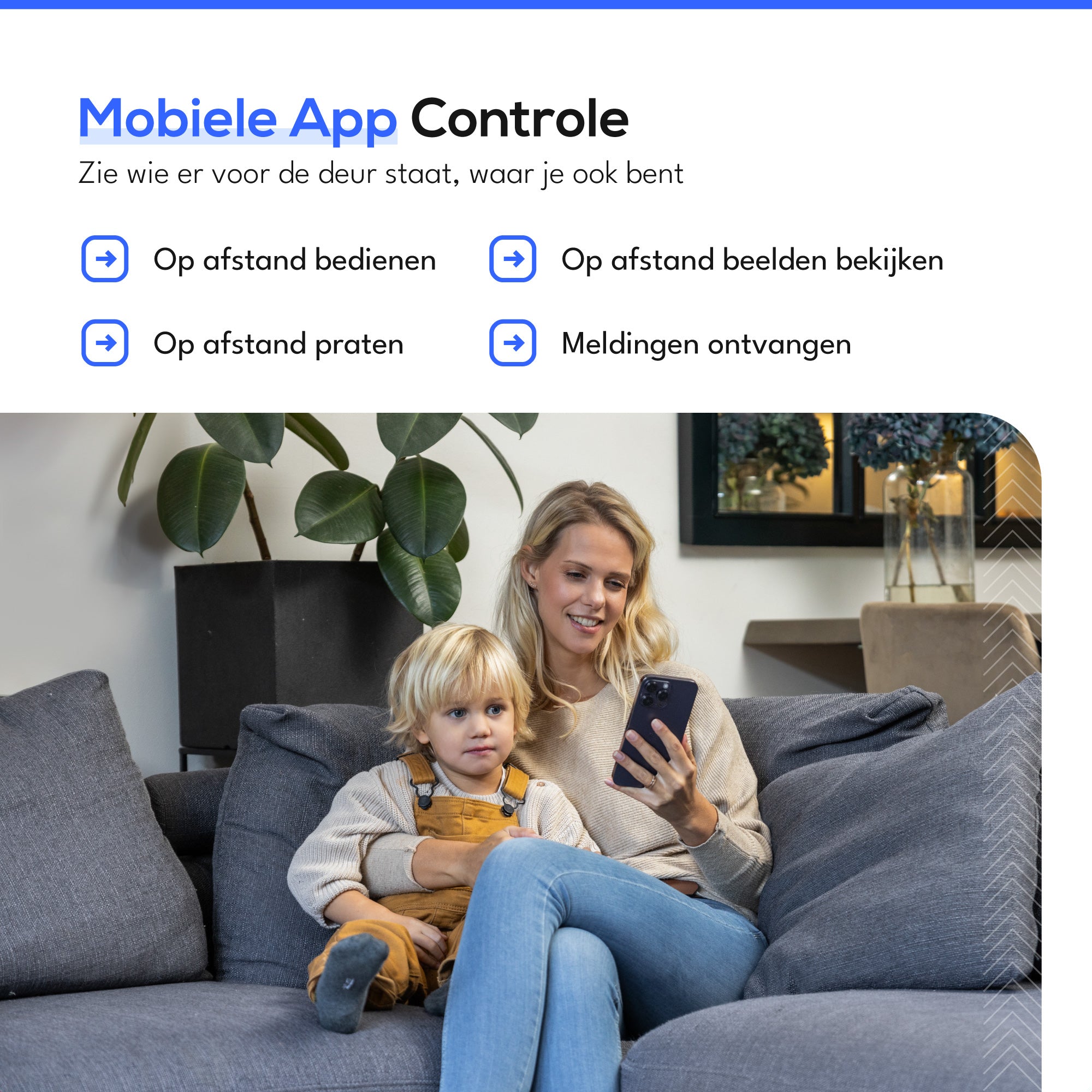 Teceye Smart Dual Wifi Deurbel V4