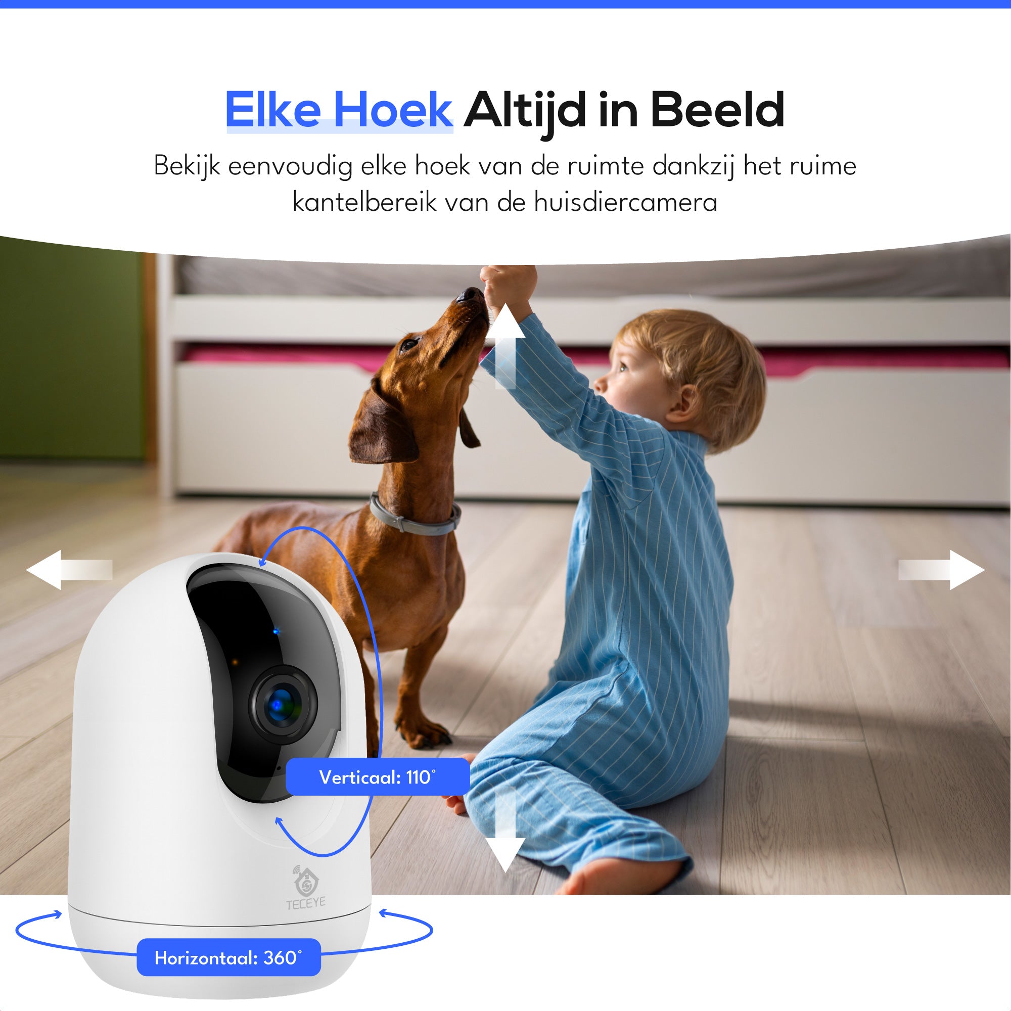 Teceye Huisdiercamera