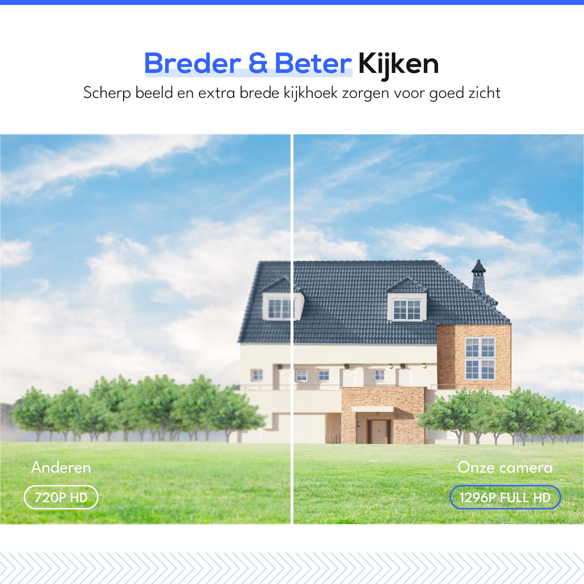 Teceye Smart Wifi Camera Zwart