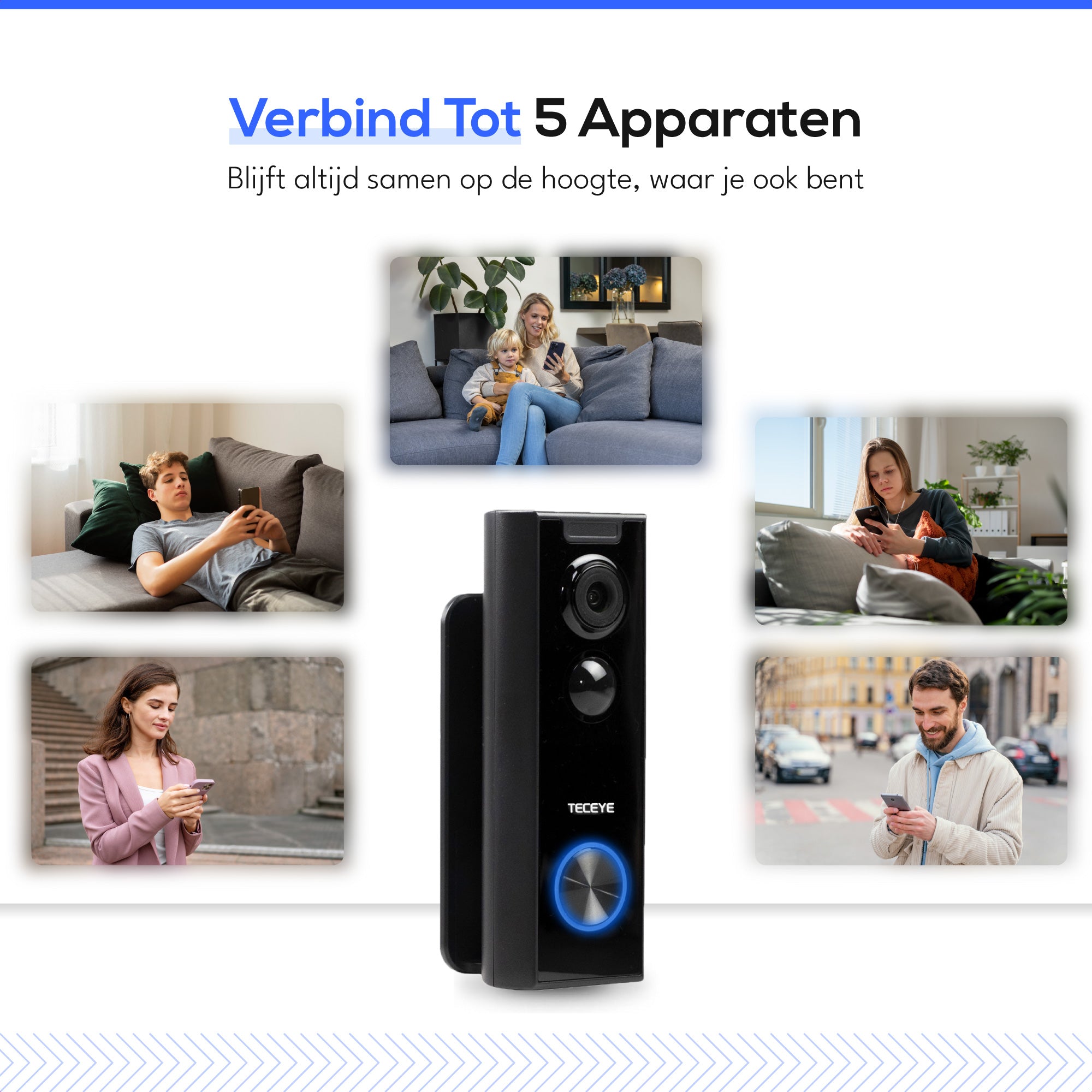 Teceye Smart Wifi Deurbel