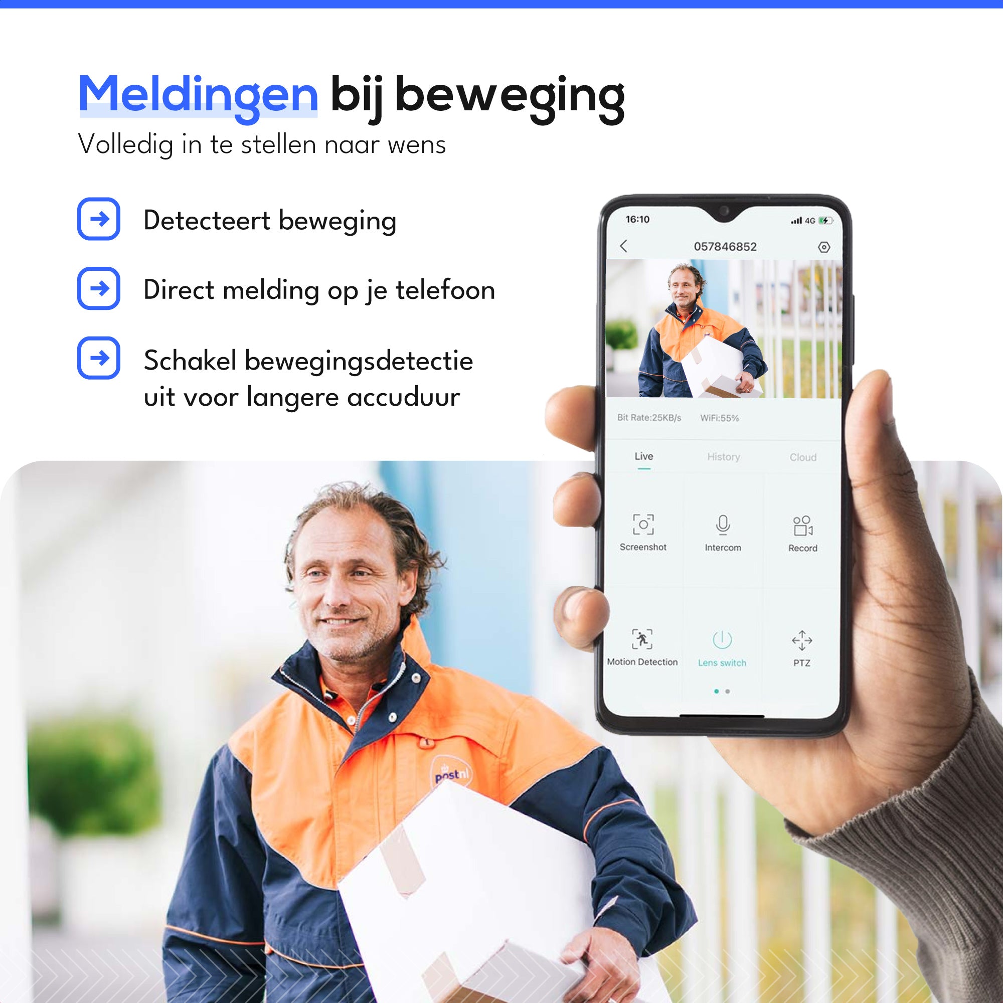 Teceye Smart Wifi Deurbel