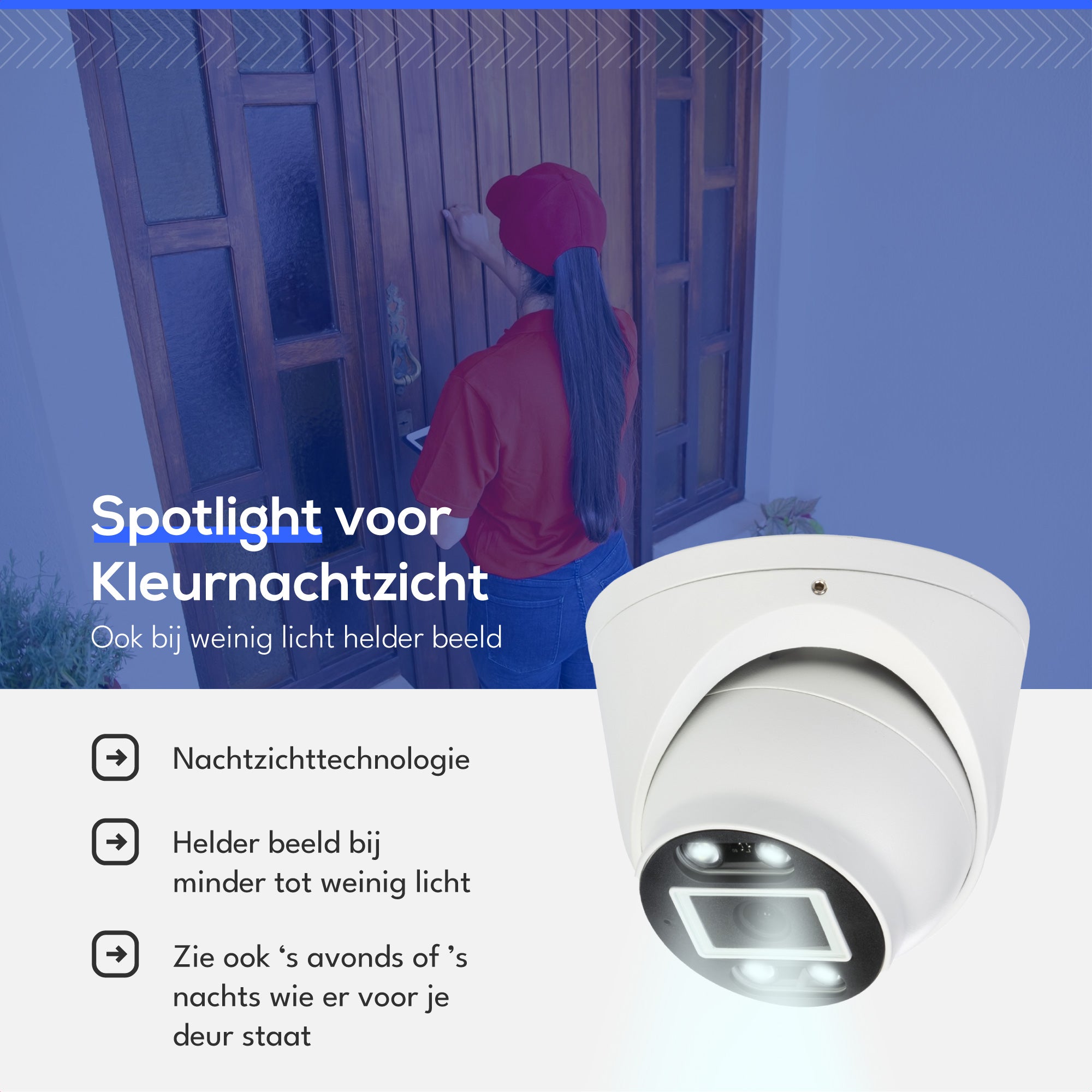 Teceye Poe Camera Systeem Dome