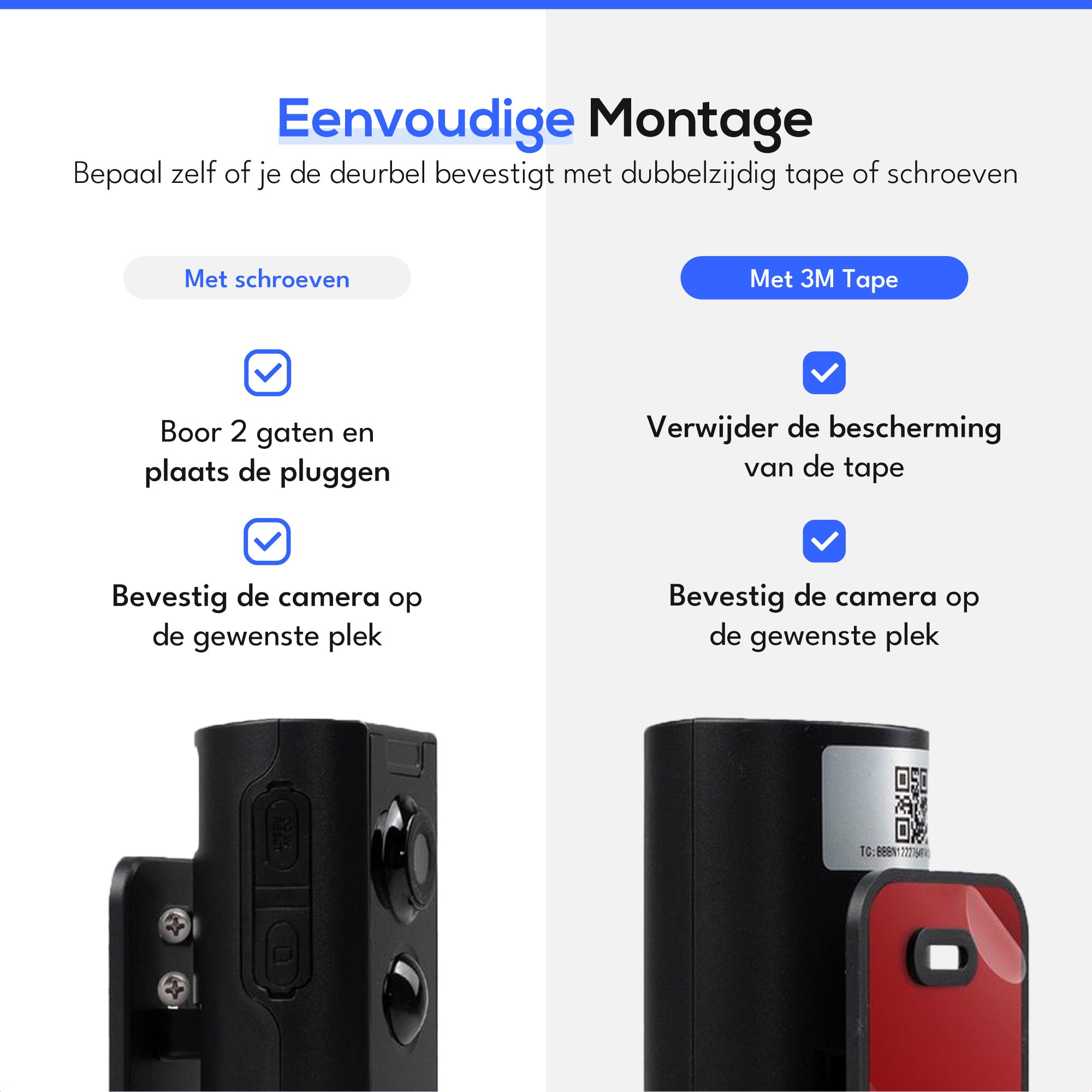 Teceye Smart Wifi Deurbel