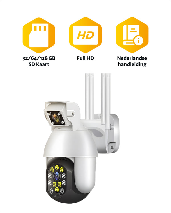 2 in 1 Wifi Camera – Home Security – Beveiligingscamera