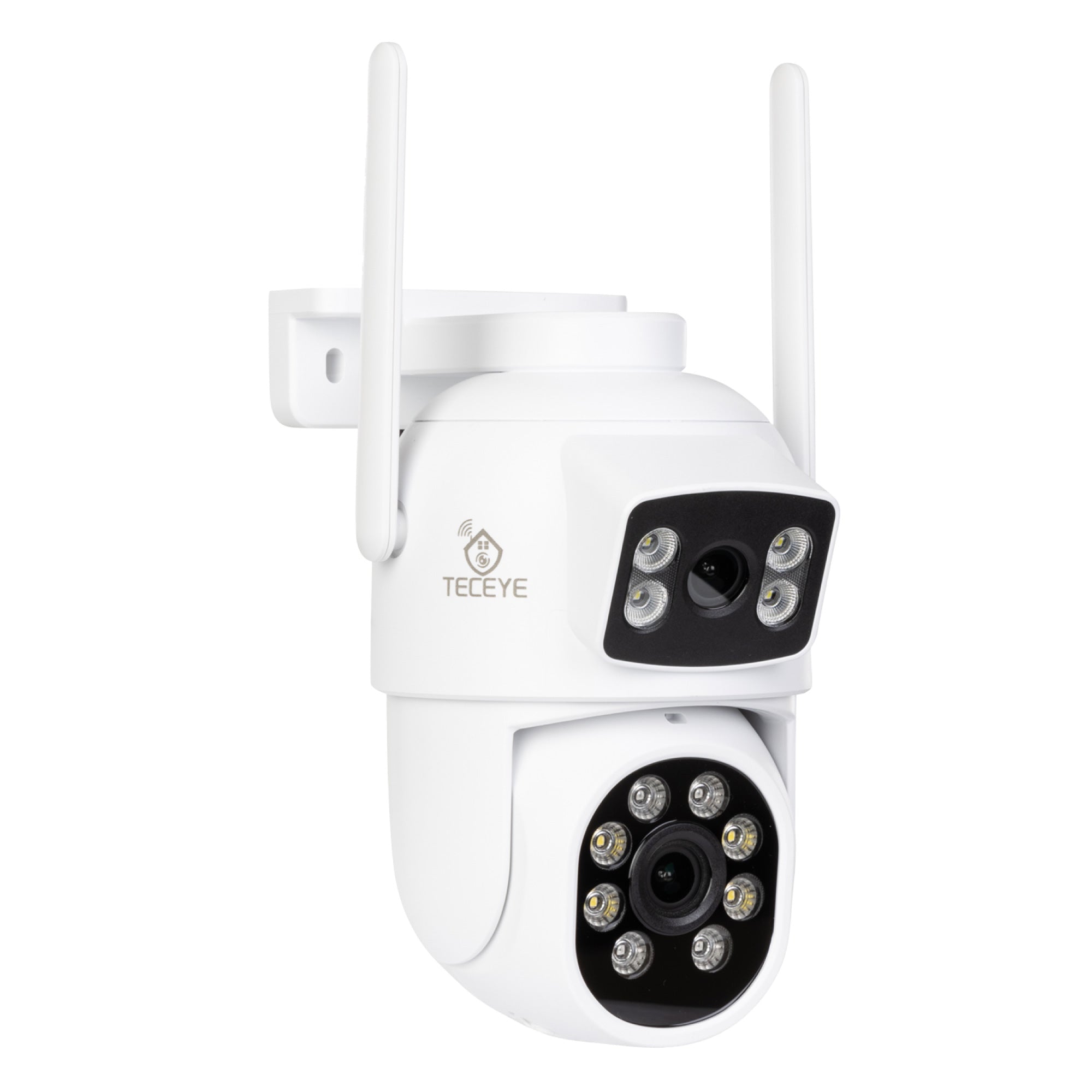 Teceye Wifi Camera PTZ Dubbele Camera